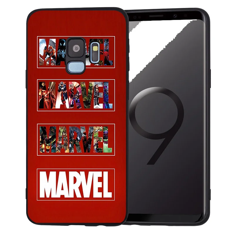 С принтами "Marvel", "Мстители", для Samsung Galaxy S6 S7 край S8 S9 S10 Plus Note 8, 9, 10, A30 A40 A50 A60 A70 M10 M20 чехол для телефона etui - Цвет: H1250