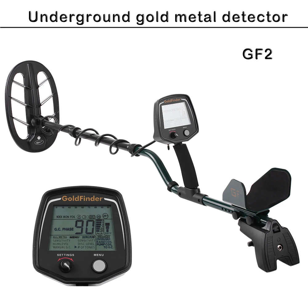 Pro Metal Detector Waterproof Underground Treasure Gold Silver Hunter High Sens 
