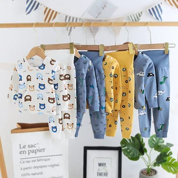 

on Behalf of the Autumn and Winter New Style Children High-waisted Thermal Underwear Infants Bellyband Combing Pure Cotton Cloth