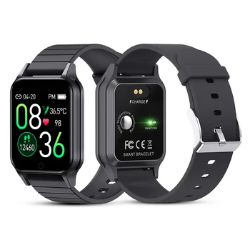 

T96 Body Temperature Smart Watch Men Women Heart Rate Monitor Blood Pressure Fitness Tracker Bluetooth Smart For Android IOS
