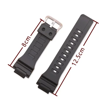 

Rubber Watch Band Strap for Casio AQ-S810W SGW-300H SGW-400H AE-1200 Replacement Waterproof Watchband Belt Accessories