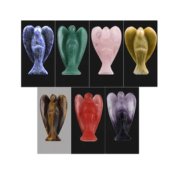 

Home Decoration Natural Smethyst Crystal Jewelry Decoration Guardian Angel Healing Gem Family Study Room Decoration