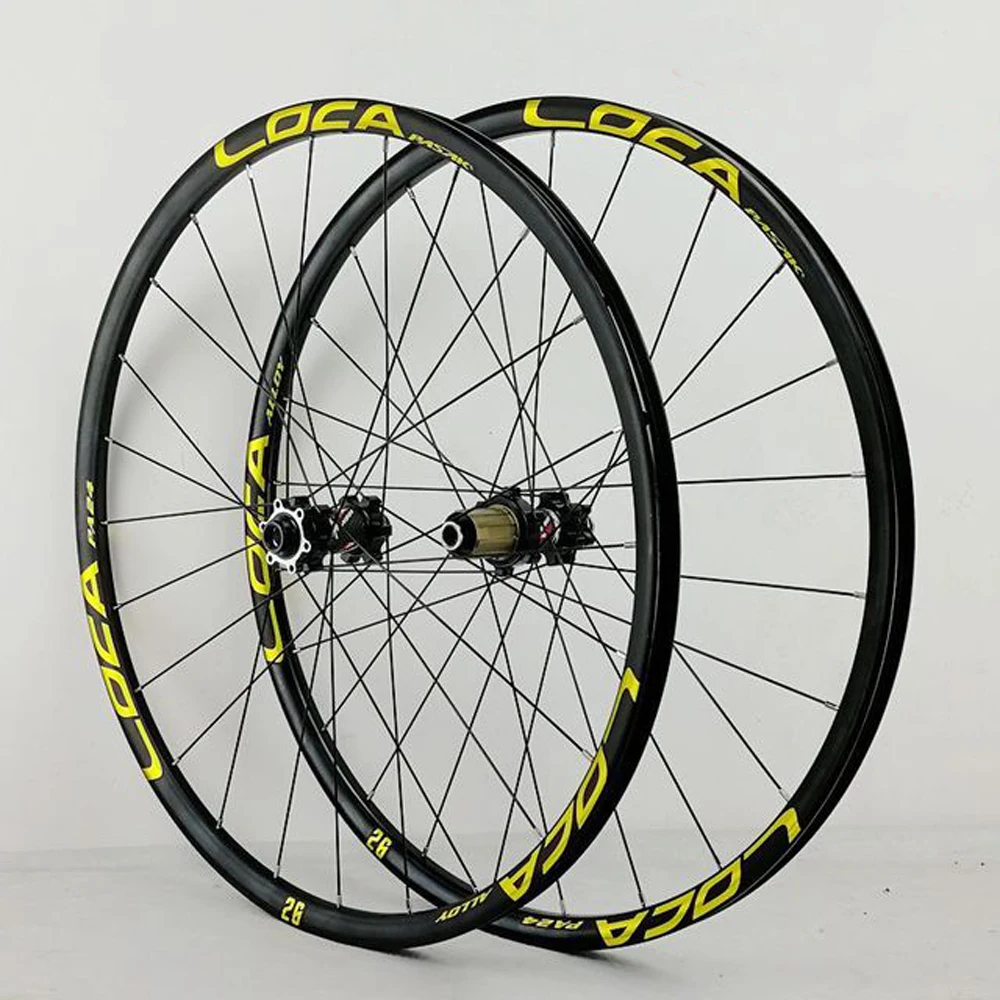 Pasak Mtb Wheelset 26 27.5 29er 700c Road Wheels Thru Axle F15*100 R12*142mm Disc Brake 24 Holes Sand Blasting Schrader Valve