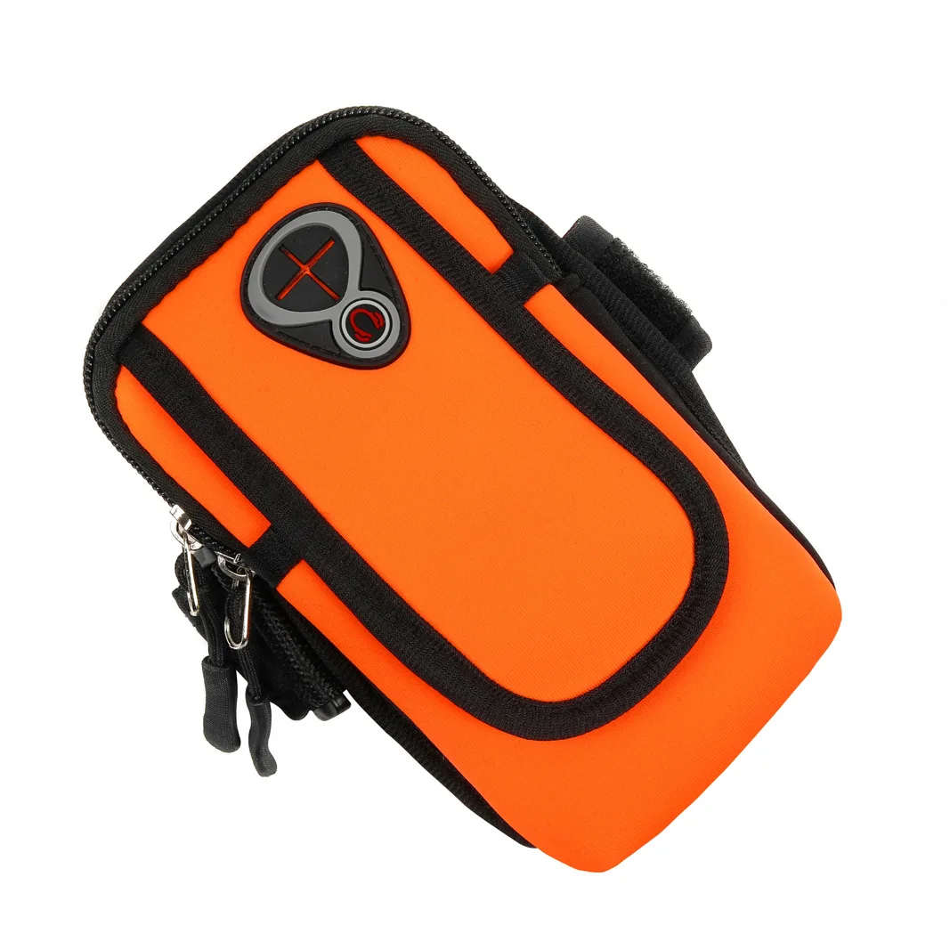

Neoprene Running Arm Bag Multi-functional One Size Universal Outdoor Fitness Sports Mobile Phone Armstrap New Style