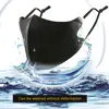 3Pcs Kids Waterproof Sponge Mouth Mask 3D Reusable Anti Pollution Cover elastic earloop Breathing Face Masks 3