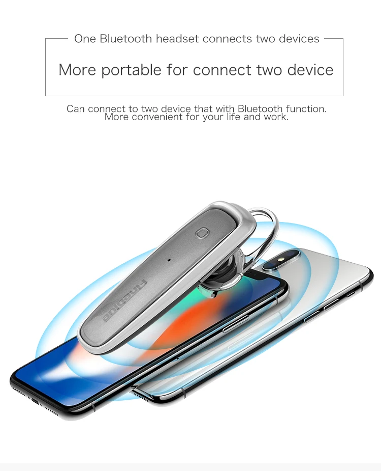 120 шт Fineblue Мини Bluetooth V4.1 наушники Беспроводная гарнитура вкладыши Hands-free наушники-вкладыши через DHL