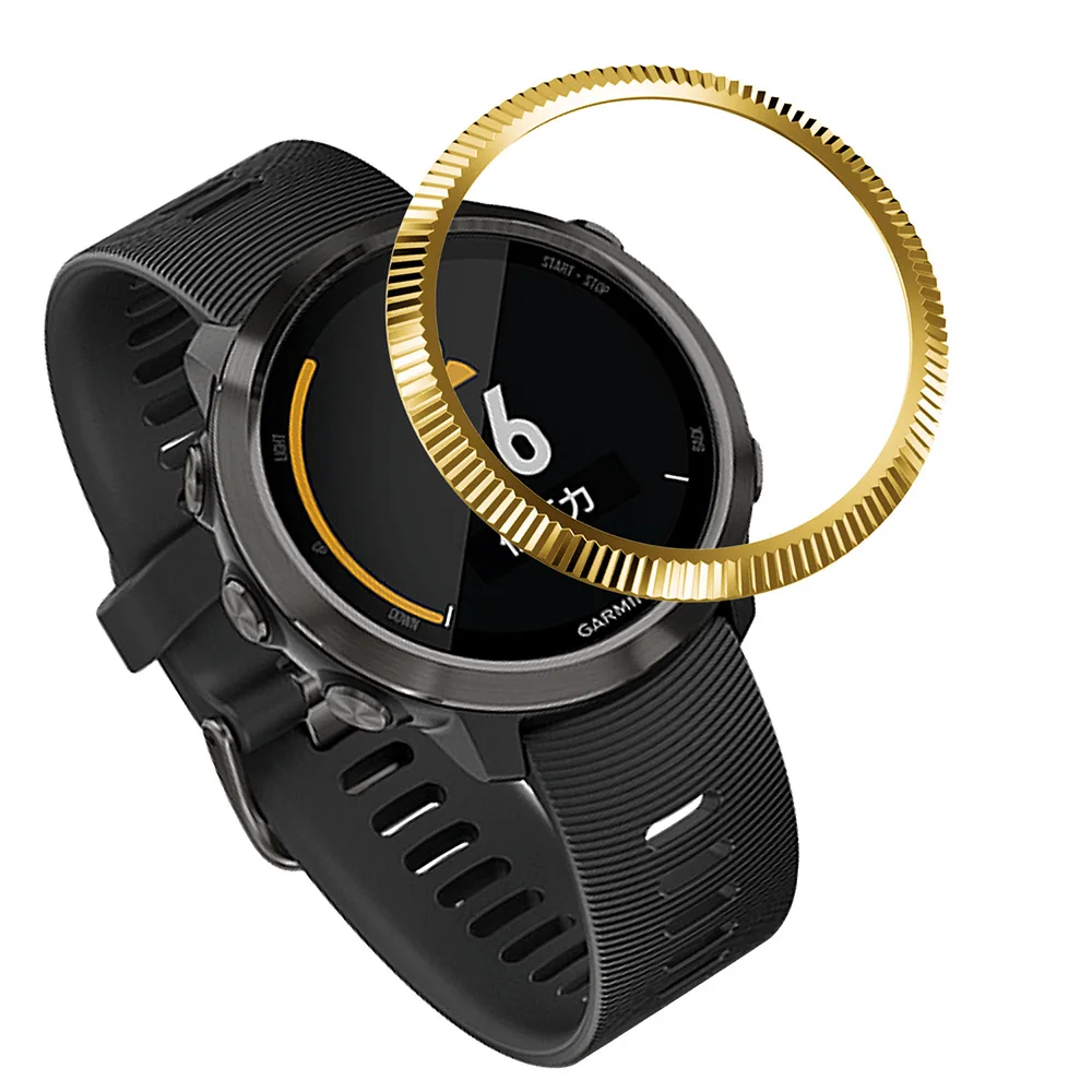 Стильный ободок для Garmin Forerunner 645 защитный чехол для Forerunner 645 музыкальное защитное кольцо против царапин
