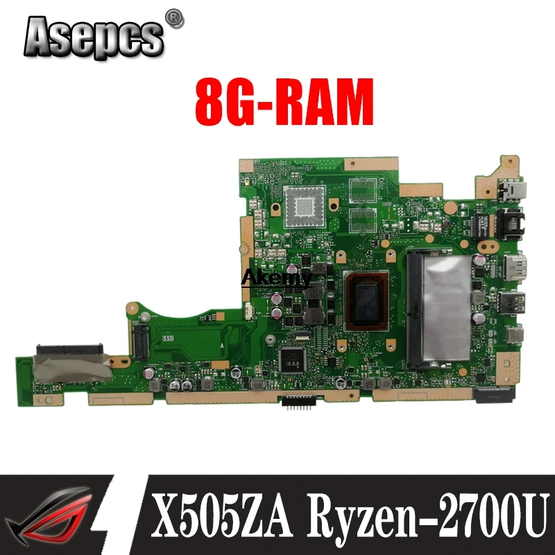 Материнская плата X505ZA 8G-RAM для Asus A505ZA ноутбука Замена материнской платы !!!! |
