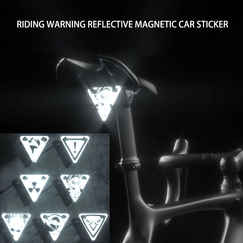 Bicycle Reflective Stickers Fluorescent Reflective Tape MTB Bicycle