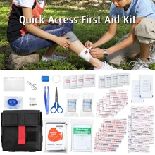 Открытый набор первой помощи сумка для экстренной медицинской помощи лечение выживания спасательная коробка открытый инструмент для выживания тактический поясной Мешок Molle