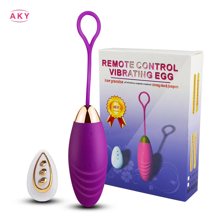 New Remote Control Vibrator Wireless Vibrating Egg Panties Wearable Dildo G Spot Clitoris Masturbator Sex toy for Women - Цена: 1 126,55 руб.