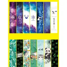 120*25cm Long Skateboard Sandpaper Scooter Sticker Wear Resistant Sand Sticker Skateboard Decoration Sticker Riding Accessories