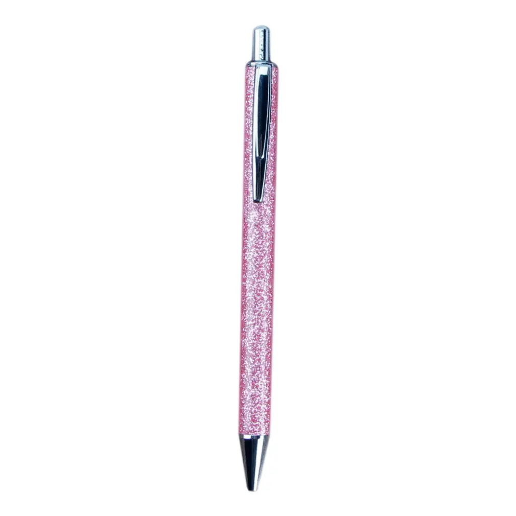 Креативная Золотая пудра Beat ручка для рекламного подарка Ручка Высококачественная обертка металлическая шариковая ручка офисная подарочная ручка
