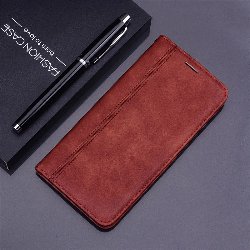 xiaomi leather case cho xiaomi mi 9 lite Bao da Flip Book Wallet Stand Case trên cho xiaomi mi 9 lite / mi 9 light 9lite 9light Coque Cover xiaomi leather case custom Cases For Xiaomi