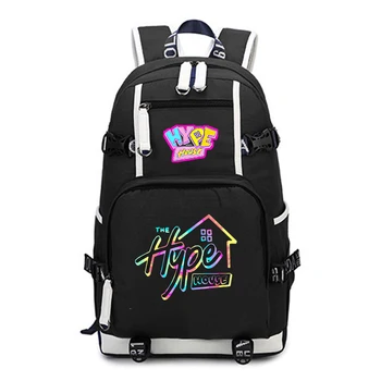 

2020 The Hype House 18 Inch Teenager Women men Large Capacity Backpacks Girls Boys Bagpack Female Bookbag school Backpack bags