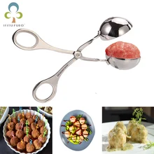 1 шт. форма из нержавеющей стали для фрикаделек клипса Meatball Maker практичный металлический гранулятор защитное кольцо кухонный гаджет ZXH