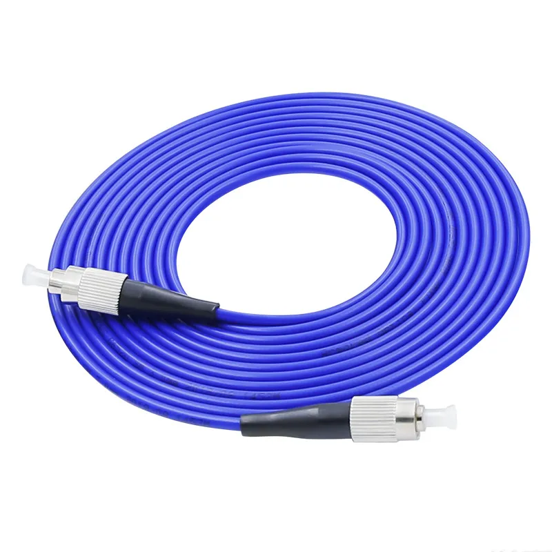 

FC/UPC to FC /UPC Simplex Single Mode Armored Fiber Patch Cord