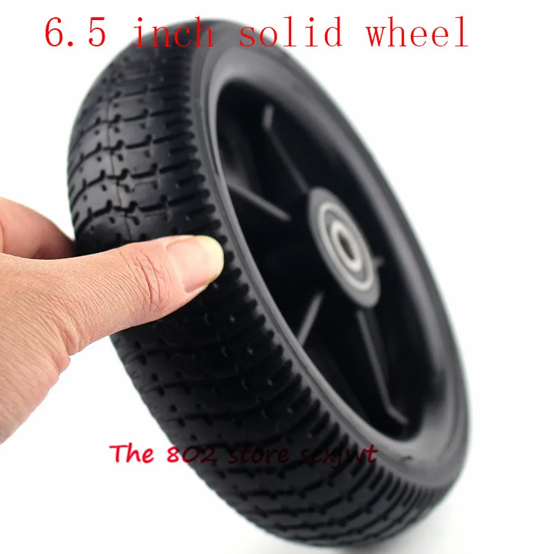 High quality 6.5 inch Hubs and tyres solid wheel 6.5''tire wheel for Electric Scooter Smart Folding Electric Balancing Vehicle