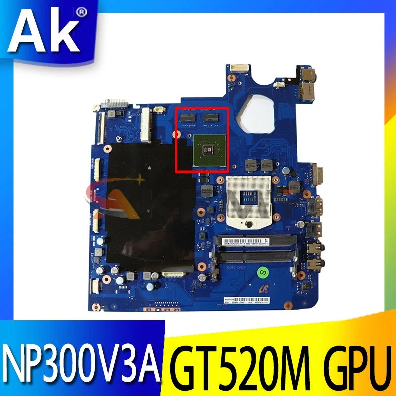 AKEMY BA92-09031A BA92-09031B для samsung NP300V3A NP300V4A NP300V5A материнская плата ноутбуков intel ddr3 разъем
