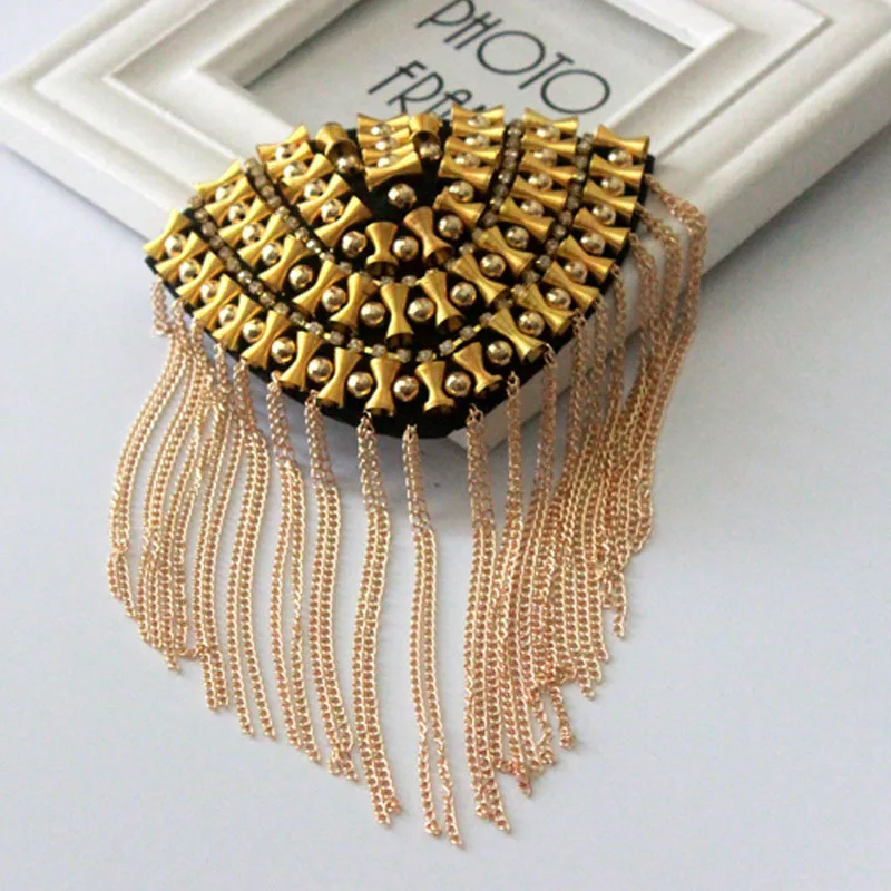 Epaulette/epaulet плечо/charreteras bling ручной работы kpop аксессуары для одежды костюм декоративные Броши/brosche