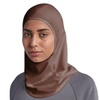 

Solid Color Muslim Turban Hat Women Hijab Cap Islamic Bonnet Head Cover Scarf