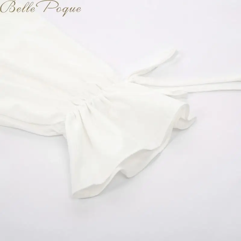 Belle Poque, элегантная кружевная блузка с высоким воротом, рубашка, модная, фонарь, сетка, женские блузки с длинным рукавом, осенние женские топы