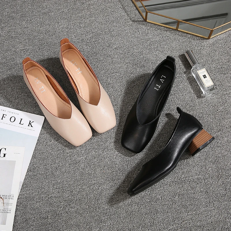 office chunky loafers