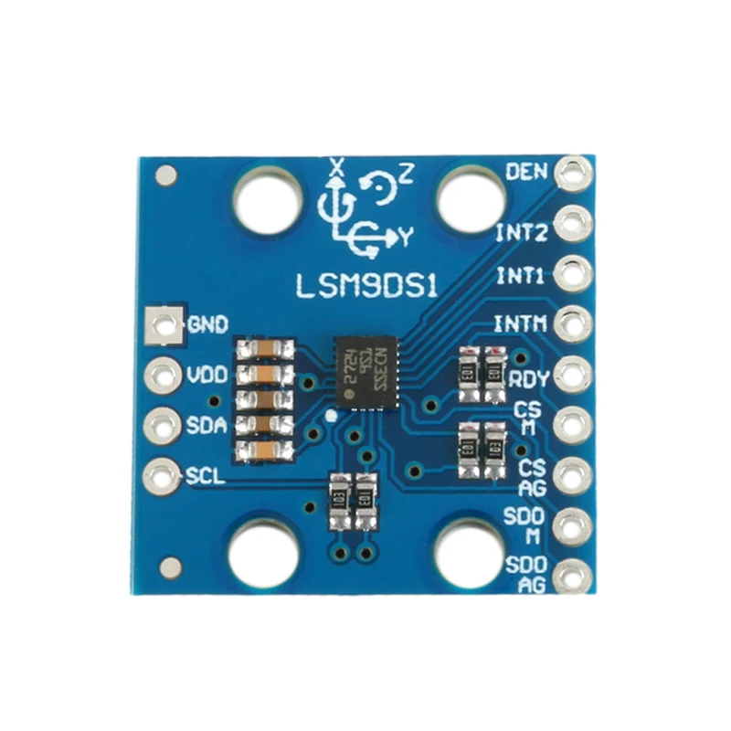 Lsm9Ds1 модуль датчика 9 осевой Датчик Модуль ускорения гироскопа магнитометр инерционный блок измерения Imu Gy-Lsm9Ds1 для Arduino