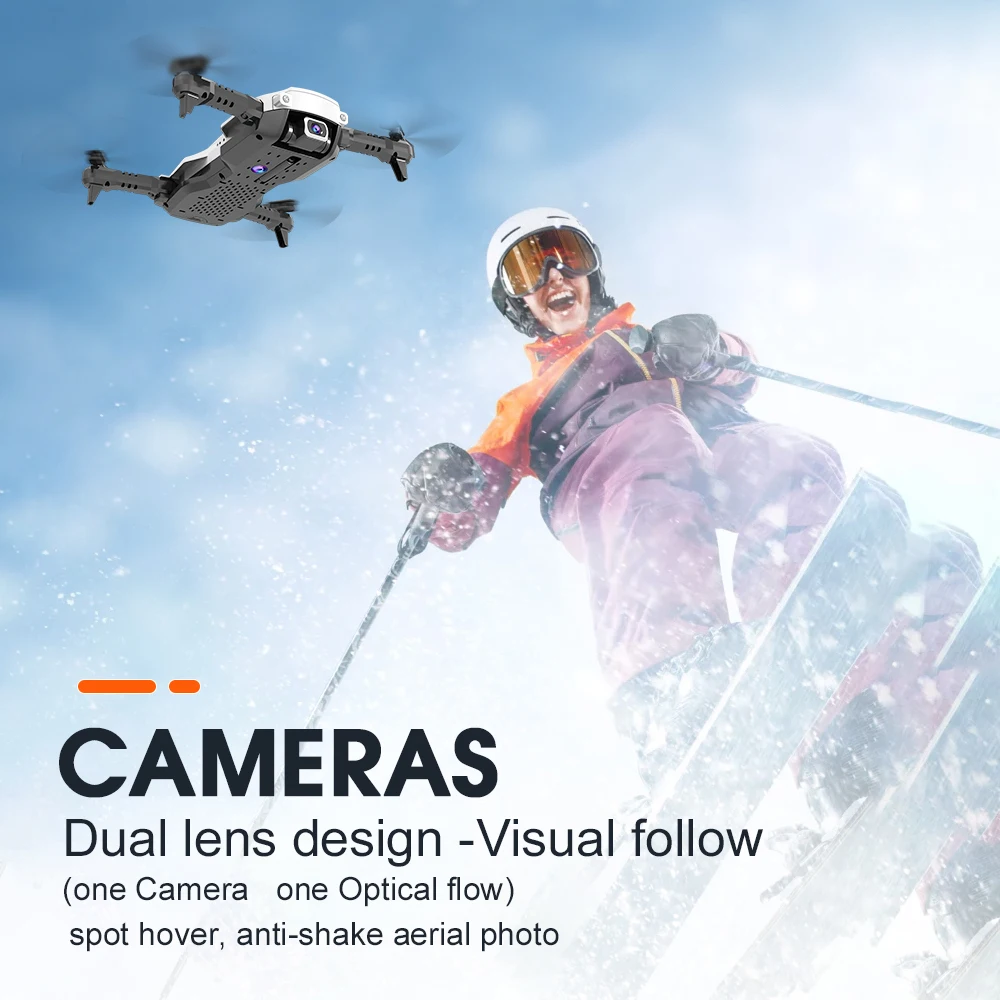 

LANSENXI-NVO quadcopter optical flow positioning 4K photo resolution RC Drone 4K Camera Drone High Hold Quadcopter photography