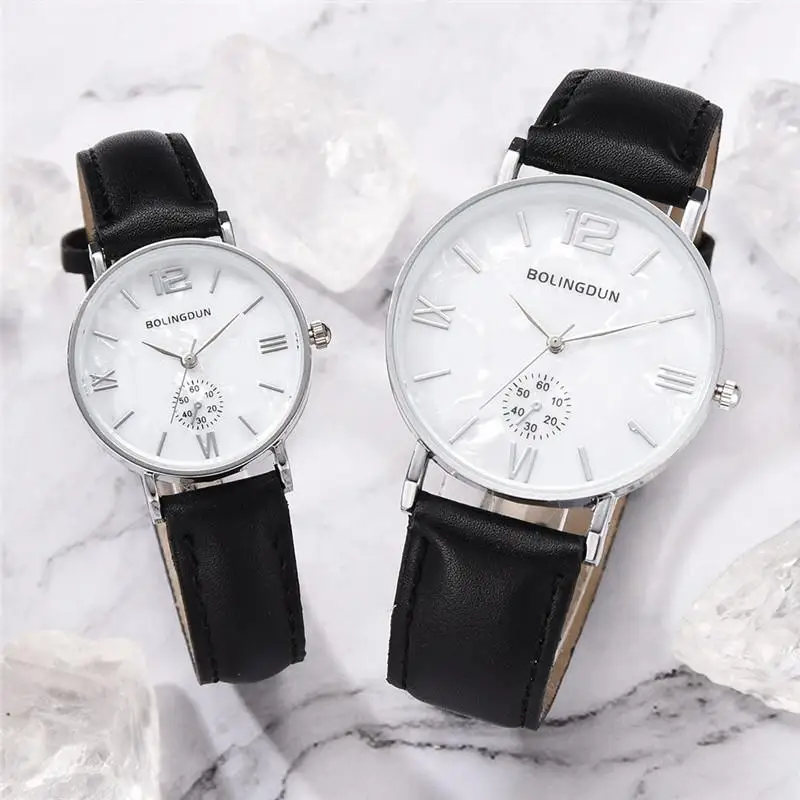 

Luxury Women's Lovers Watches 2020 High Quality Elegant Diamond Ladies Wristwatches Casual Shell Surface Leather Female Watch