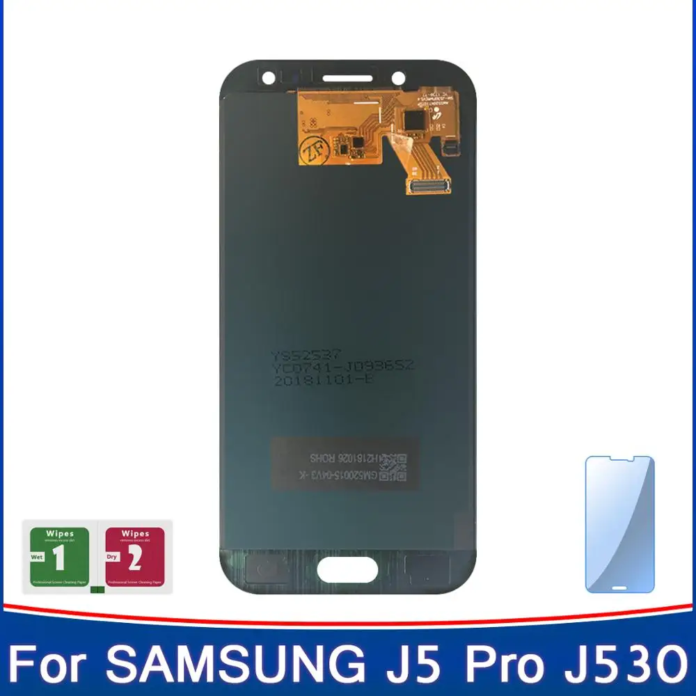 Новый TFT яркость может регулировать для Samsung Galaxy J5 Pro 2017 J530F SM ЖК дисплей сенсорный