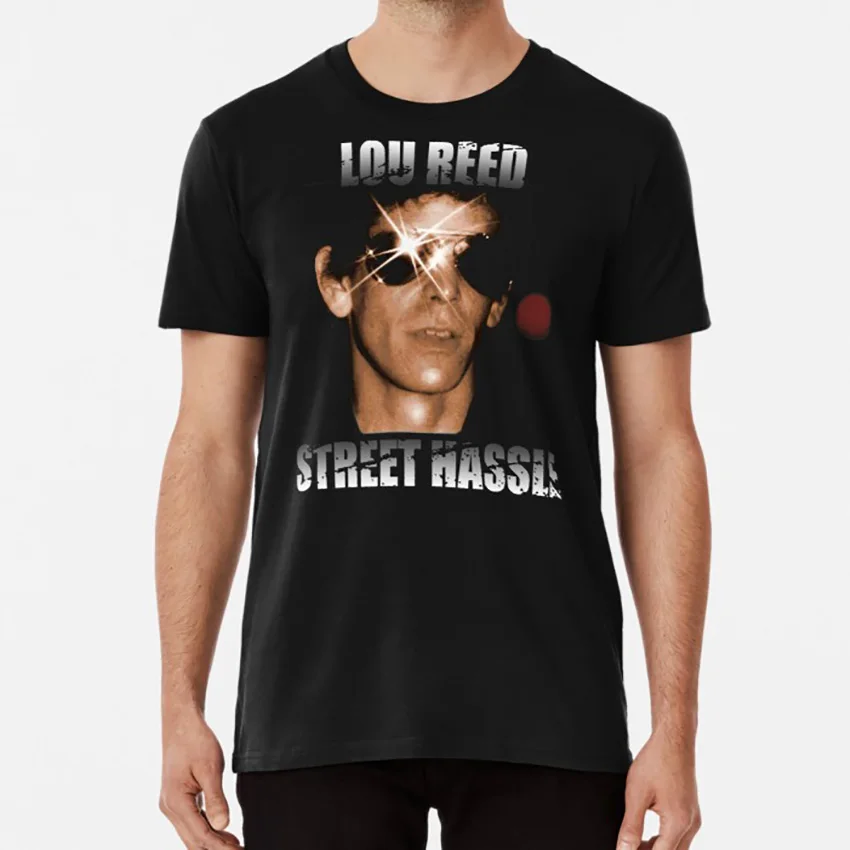 Lou Reed Street Hassle Shirt T shirt lou reed street hassle velvet underground | Мужская одежда