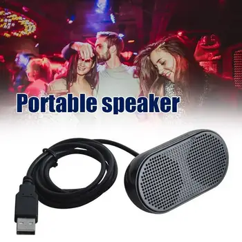 

1pcs New Hot USB Speaker Portable Loudspeaker Powered Stereo Speaker For Notebook Multimedia PC Laptop B1R9