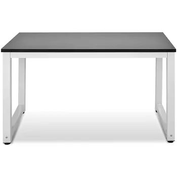 

Computer Desk Writing Desk Waterproof Colorfast Scratch Resistant Laptop Study Table Office Workstation for Home Office Black