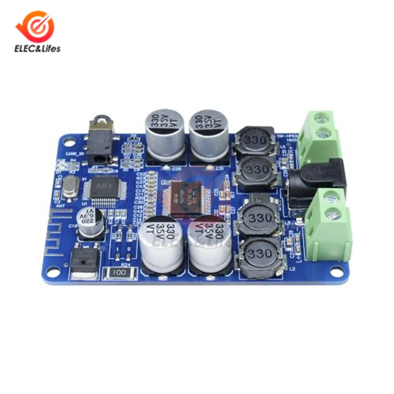 12V 24V TDA7492P Bluetooth 4,0 Мощность модуль усилителя 2*25 Вт Динамик аудио приемник bluetooth усилитель доска с AUX Интерфейс