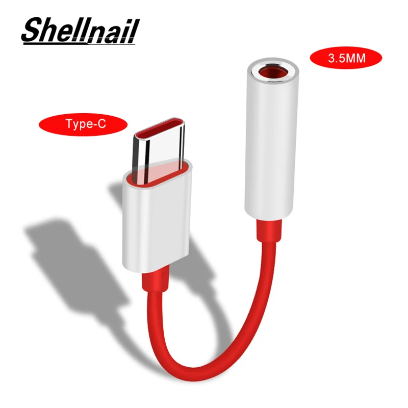 Shellnail type c до 3,5 мм разъем для наушников 3,5 AUX USB C кабель для huawei P30 pro Xiaomi Mi 9 8 se Oneplus 7 Аудио USB C адаптер