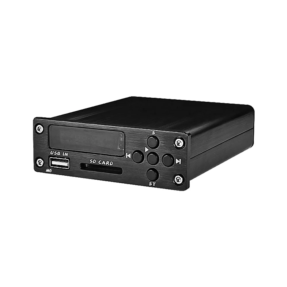 SP3306AL плеер без потерь аудио HiFi Fever APE музыкальный декодер MP3 плеер Suport USB U диск 12 В вход для автомобиля домашний аудиоусилитель - Цвет: Black