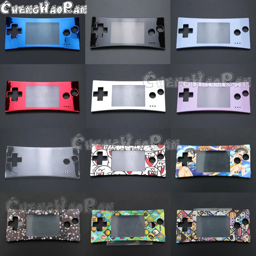 Передняя Лицевая панель 1 шт. сменная Крышка для GameBoy Micro GBM передняя крышка