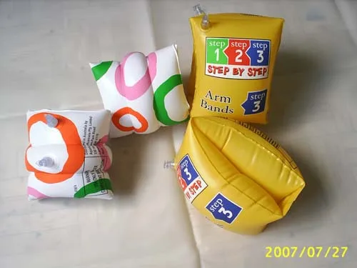 

Manufacturers According to Need Customizable Arm Floats Swimming Tube Inflatable Toy Swimming Long White Silk Sleeves round Long