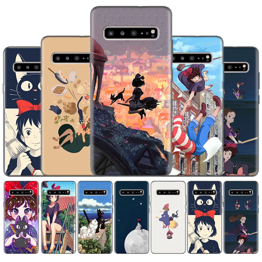 

Kiki's Delivery Service Silicone Case For Samsung Galaxy S10 S10e 5G S9 S8 S7 Edge J8 J6 J4 Plus 2018 M40 M30 M20 M10 Cover