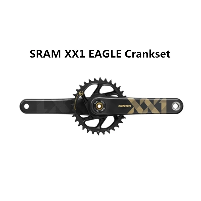 SRAM XX1 EAGLE Crank 12 Скоростей Запчасти для горного и дорожного велосипеда 170 шатуны Boost