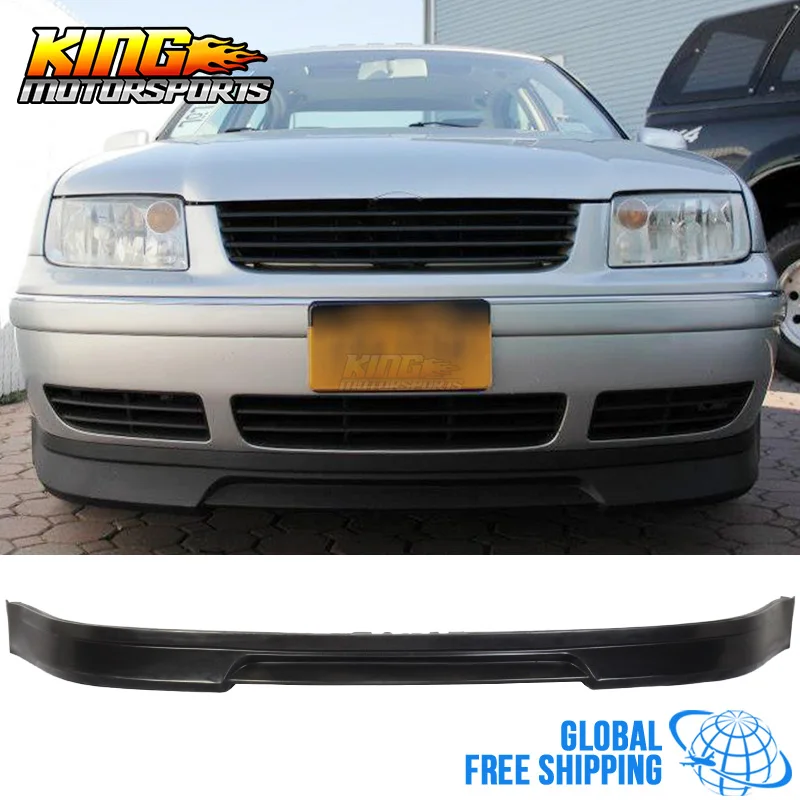 Подходит для 99 04 VOLKSWAGEN VW JETTA MK4 переднего бампера губ Уретанового TYPE B глобальная