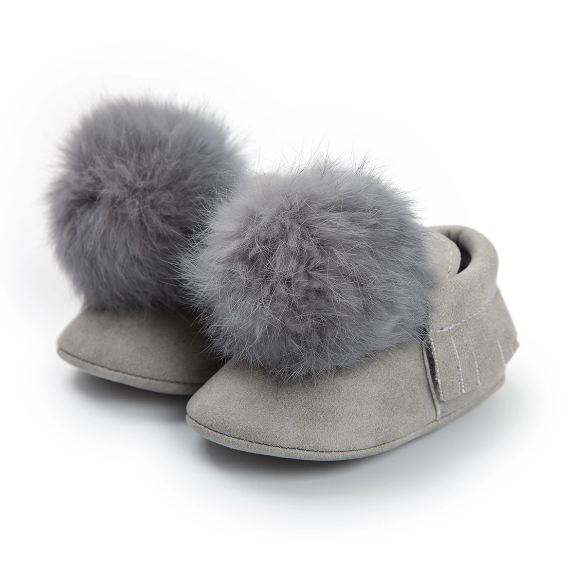 Toddler Baby Kids Girls Shoes Ball Anti Slip Cute Warm Slippers Winter Crib Baby Girl Casual Shoes