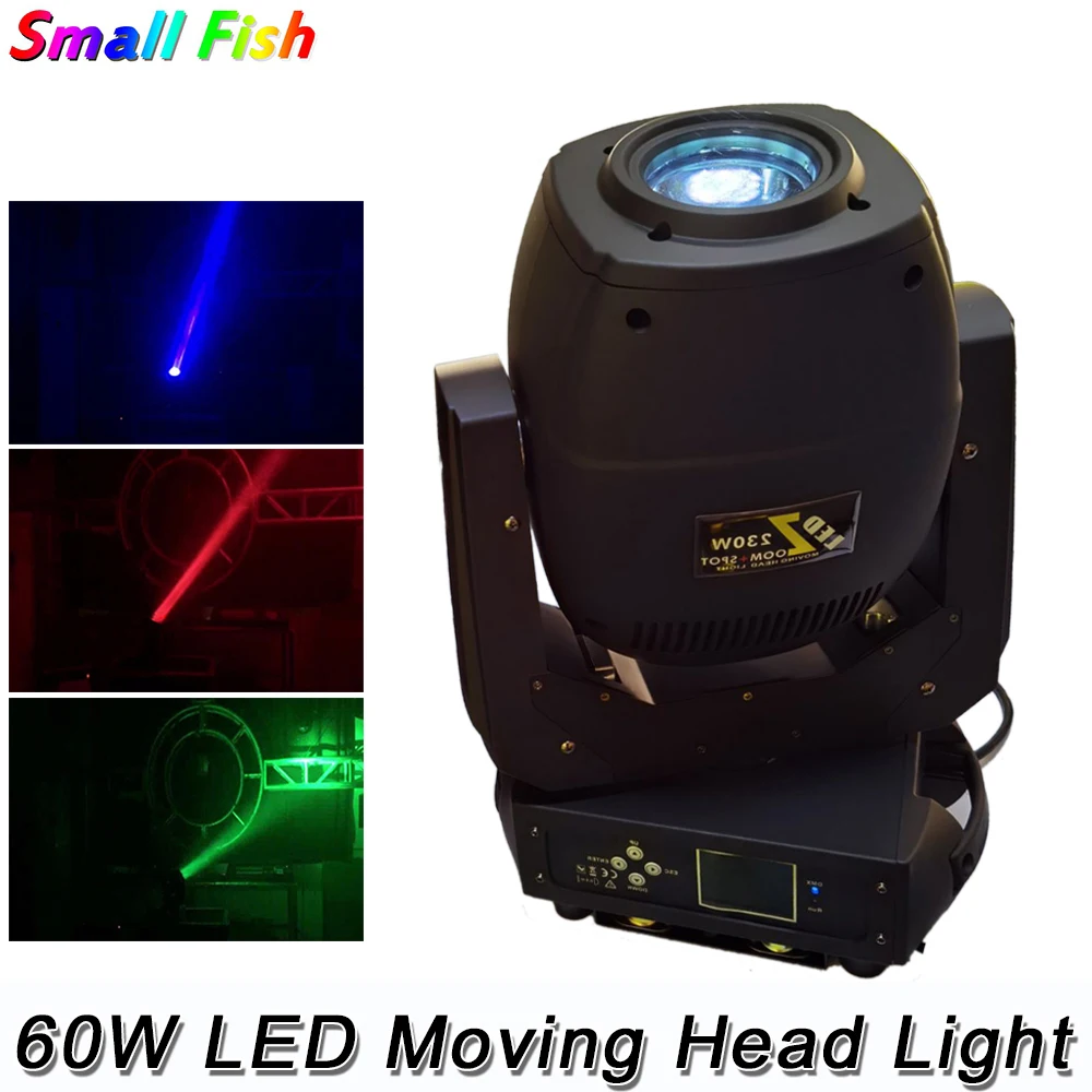 

Free Shipping New 60W RGBW 4IN1 LED Moving Head Light DMX DJ Disco Party Show Wash Beam Lights Christmas Wedding Bar Zoom Light