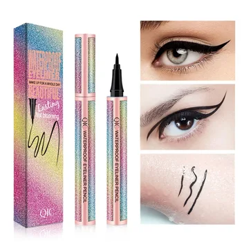 

1Pc New Black Liquid Eyeliner Shiny Pencil Long Lasting Eye Liner Waterproof Glitter Pen Quick-dry Beauty Makeup Eye Marker Tool