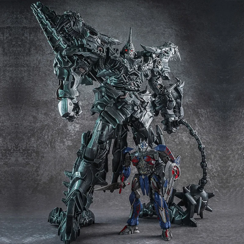 

WJ Grimlock Alloy Metal Movie Film Oversize enlarged SS07 dinosaur Leader ancient Transformation Action Figure Toy gifts
