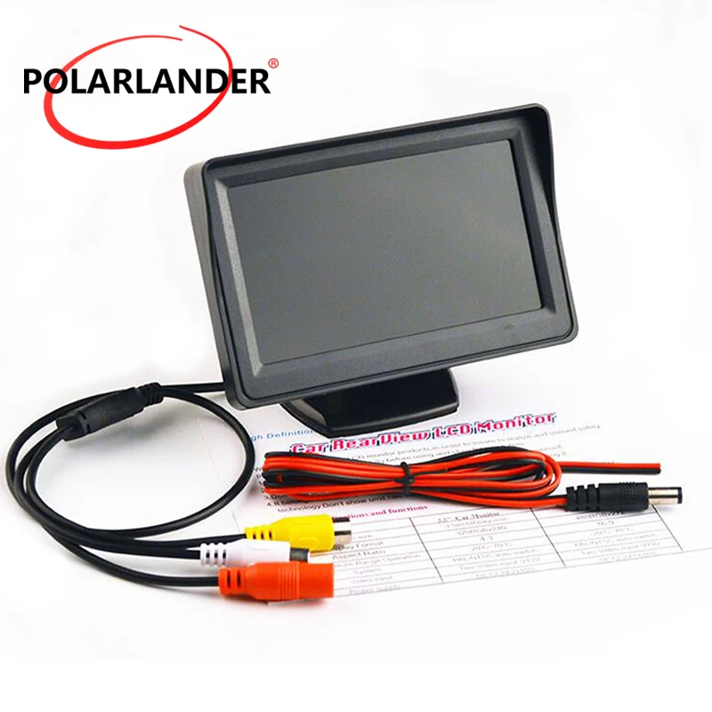 4.3 tft lcd monitor manual for sale