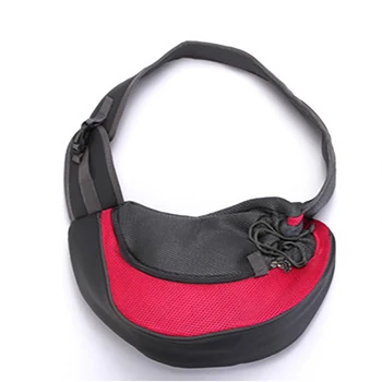 

Pet Backpack S/M Outdoor Play Shoulder Bag Breathable Mesh Oxford Cloth Handbag Tote Bag