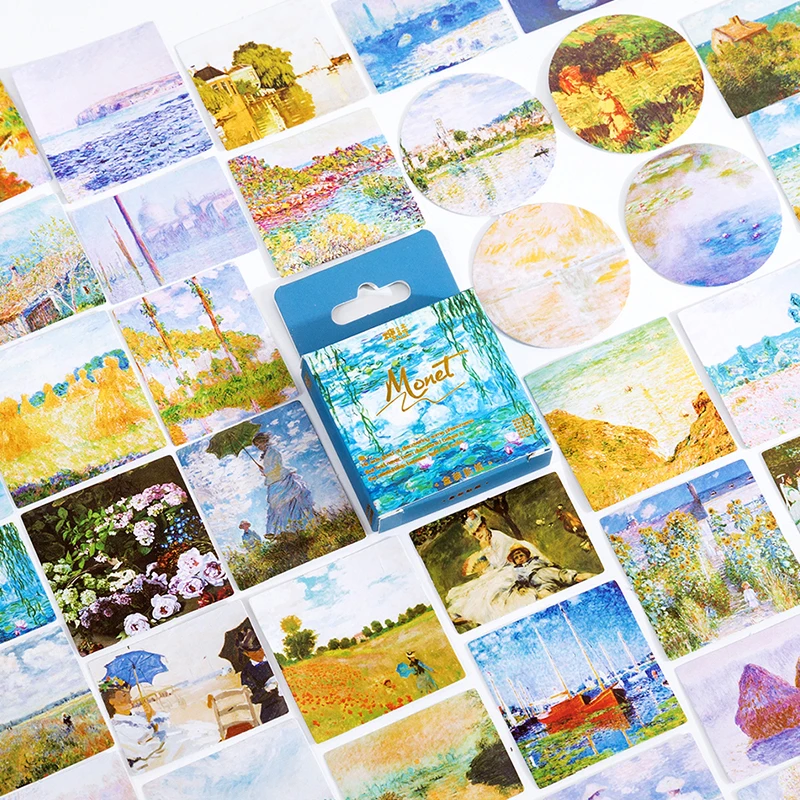 Van Gogh Mini Stickers Box – Galartsy