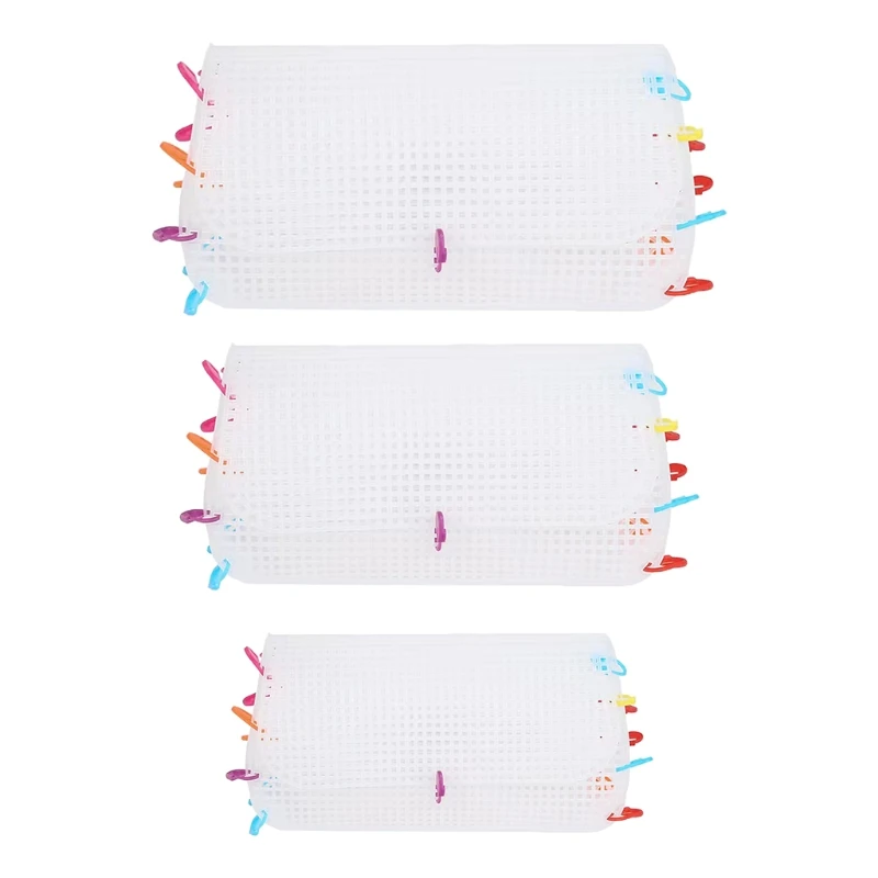 Creative Plastic Mesh Cloth DIY Purse Frame Bag Making Special-shaped Clear Shaping Sheet Hand Woven Mesh Sheets H3CF craft supplies